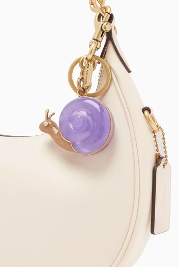 Snail Bag Charm