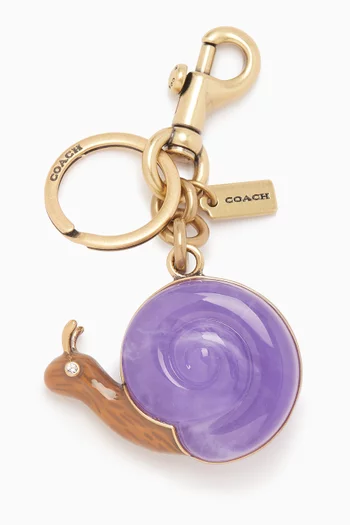 Snail Bag Charm