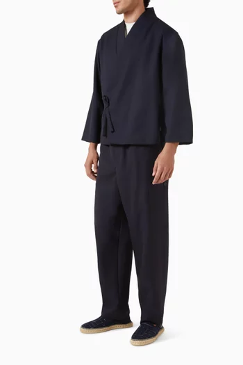 Kimono Jacket in Virgin Wool