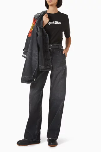 بنطال ورك وير دينم ياباني كينزو × فوتورا 2000