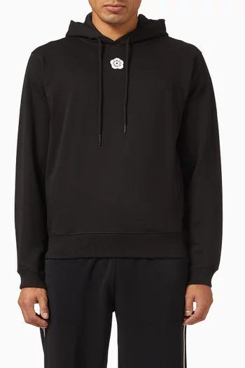 Unisex Boke Flower Hoodie in Cotton