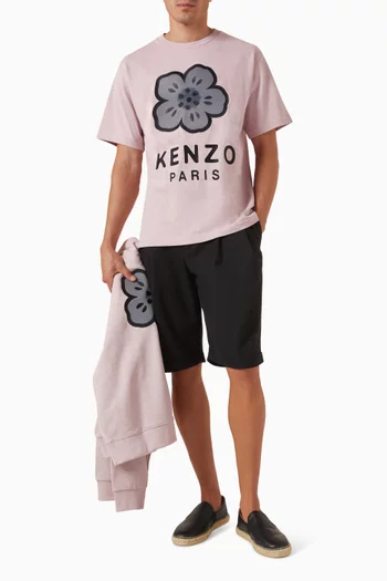 تي شيرت بزهرة بوكي 2.0 قطن