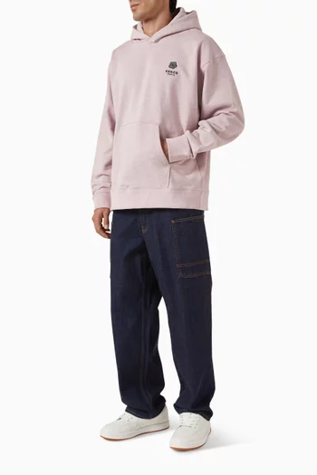 بنطال جينز كارغو بقصة واسعة دينم ياباني