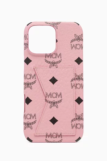 Aren iPhone 16 Pro Max Case in Visetos Canvas