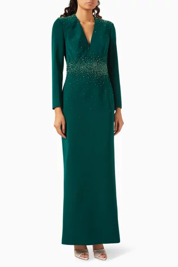 Crystal-embellished Dress