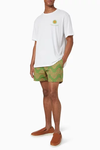 Rio Sport Raffia Copa Swim Shorts