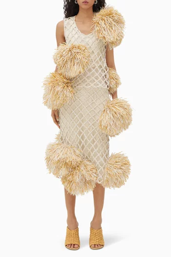 Pompom Skirt in Crochet