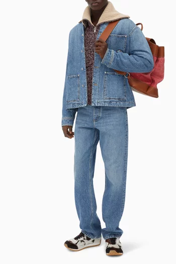 Vintage Indigo Jacket in Denim