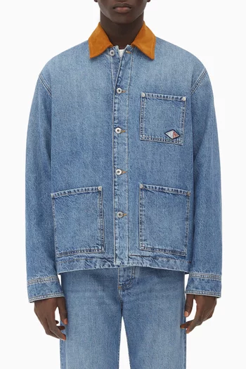 Vintage Indigo Jacket in Denim