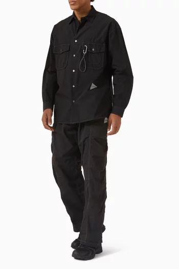 قميص كوردورا تايب رايتر مزيج قطن