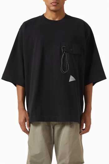 تي شيرت 81 بجيب قطن