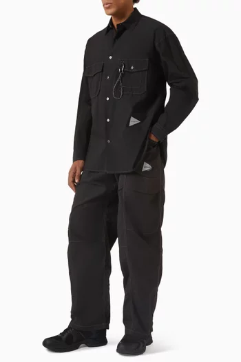 بنطال فويجر مزيج قطن اند واندر × جراميتشي