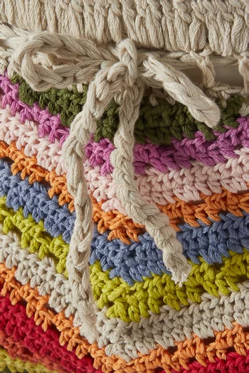 The Crochet Drawstring Shorts