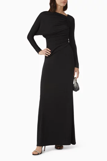 فستان دافن طويل