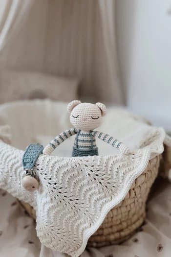 Teddy Soft Toy in Organic Cotton