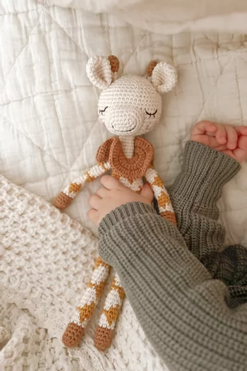 Goldie The Giraffe Soft Toy in Organic Cotton
