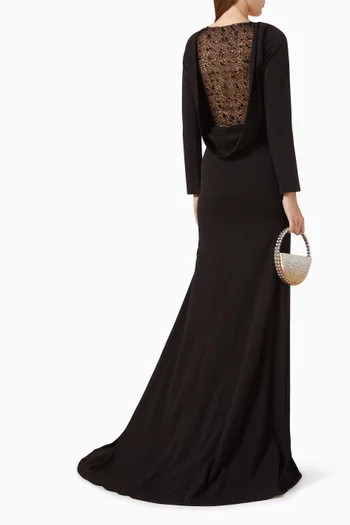 Zaira Pearl-embellished Dress