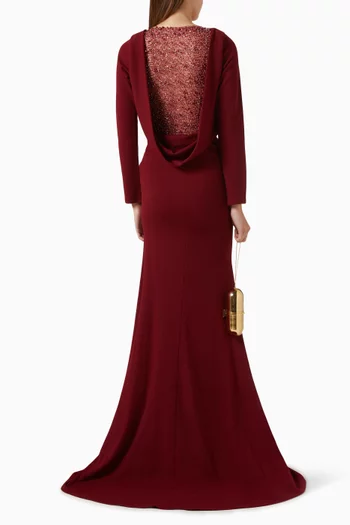 Zaira Pearl-embellished Dress