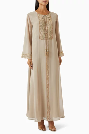 Bead-embellished Kaftan