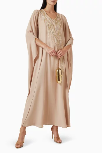 Bead-embellished Kaftan