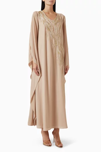 Bead-embellished Kaftan