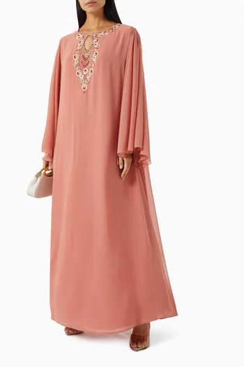 Bead-embellished Kaftan