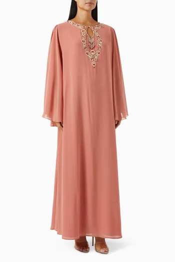 Bead-embellished Kaftan