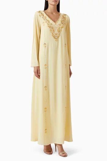 Bead-embellished Kaftan