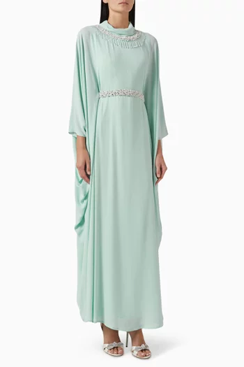 Pearl-embellished Kaftan