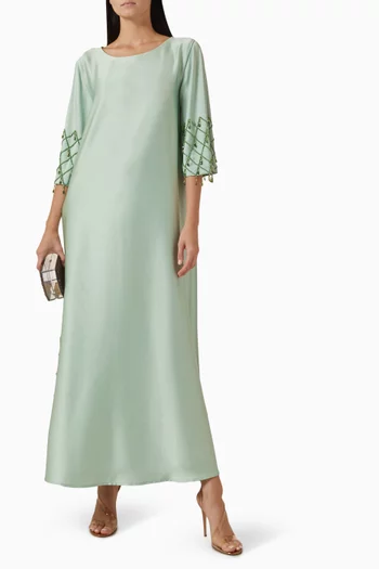 Bead-embellished Kaftan