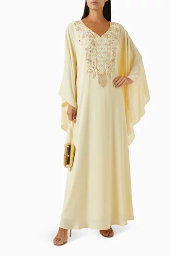 Bead-embellished Kaftan