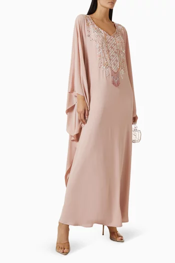 Bead-embellished Kaftan