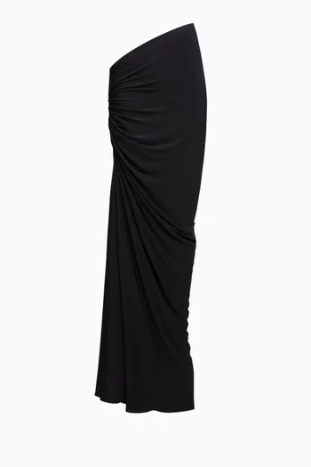 Draped Skirt in Jersey