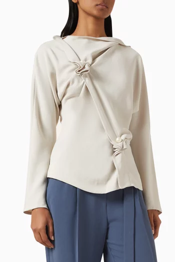 Knot-detail Top