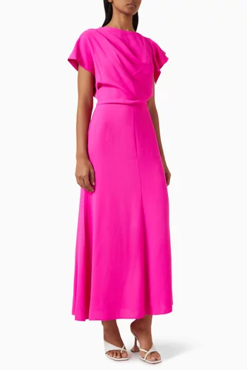 Ruffle Midi Dress