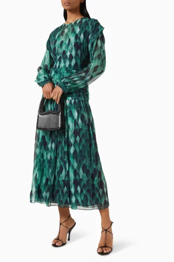 Gathered Waist Dress