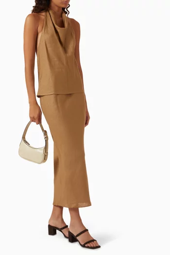 Maxi Skirt in Linen