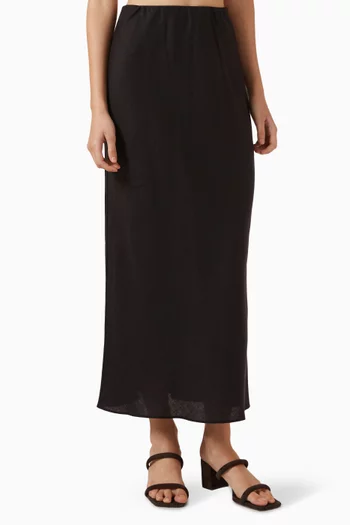Maxi Skirt in Linen