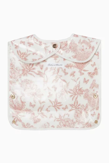 صدرية بنقشة زهور قنب مغلف