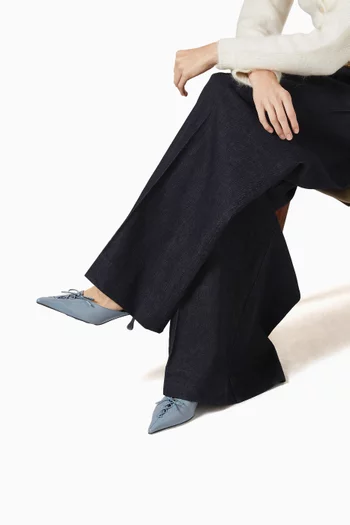 Scarlett 50 Mules in Patent Leather