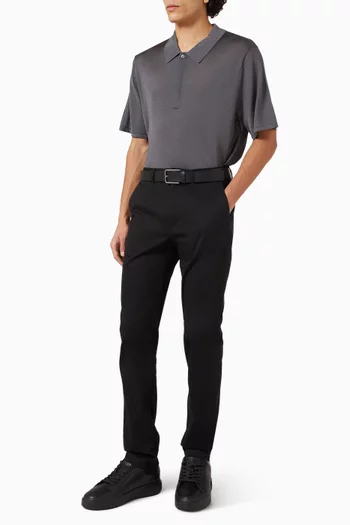 تي شيرت بولو نسيج أسيتات