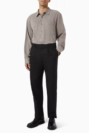 Drapey Relaxed Shirt in Lyocell