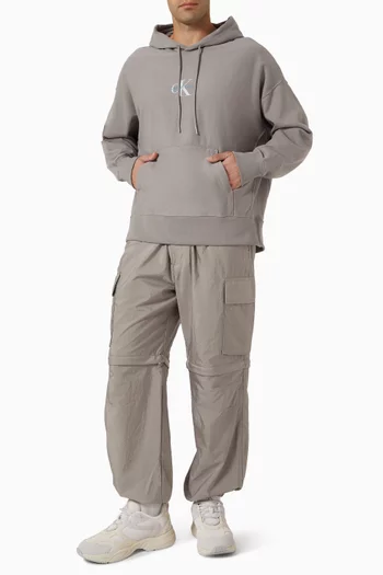 بنطال كارغو بسحّاب نايلون