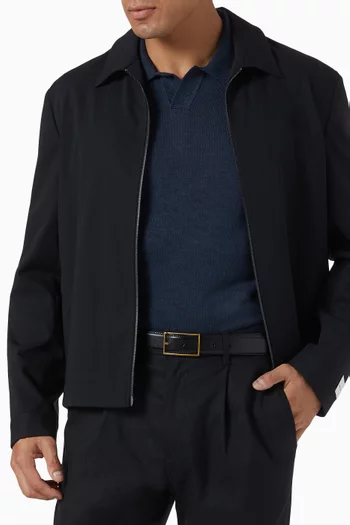 Classic Buckle Belt in Leather