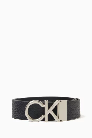 CK Hallmark Logo Belt in Leather