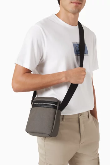 Small Reporter Bag in Canvas