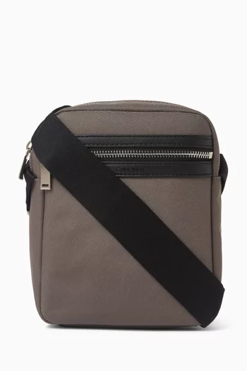 Small Reporter Bag in Canvas