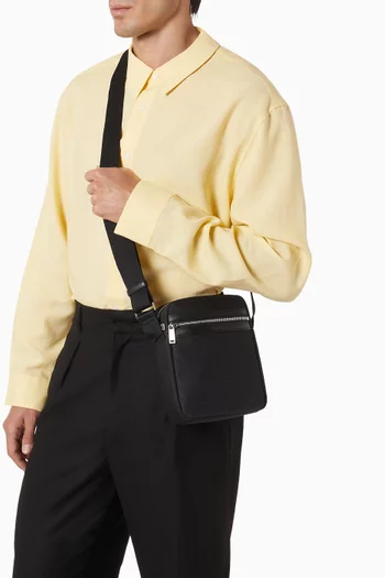 Small Reporter Bag in Canvas