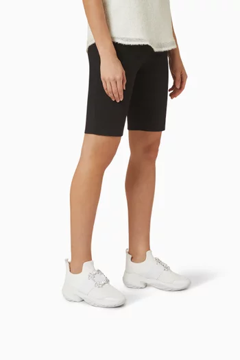 Viv' Run Sneakers in Scuba-effect Fabric & Mesh