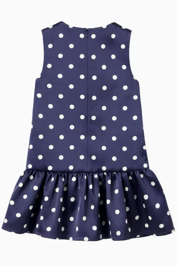 Polka Dot Dress in Taffeta